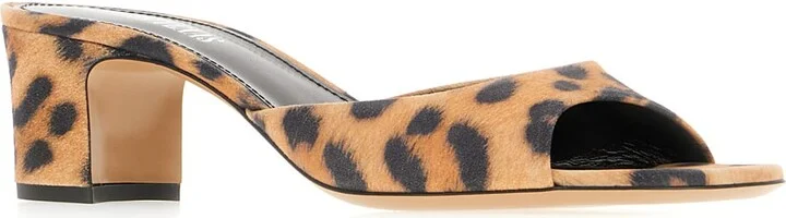 Printed Fabric Mules - Image 2