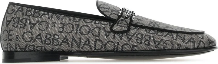 Printed Jacquard Loafers