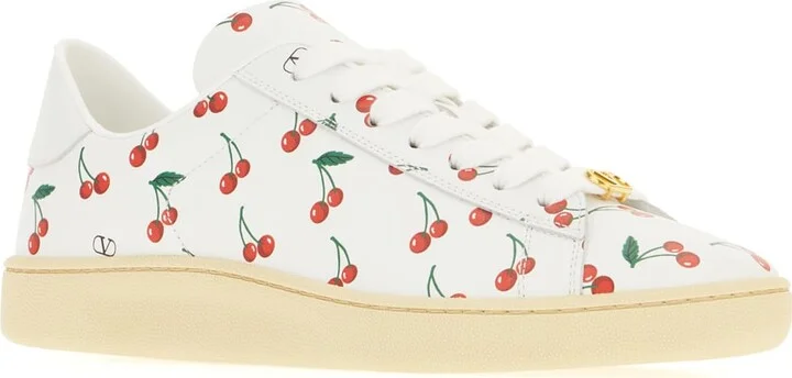 Printed Leather Sneakers - Image 2