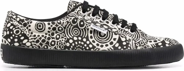 Printed Lo-Top Sneakers