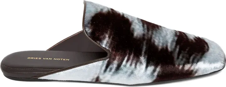 Printed Mules