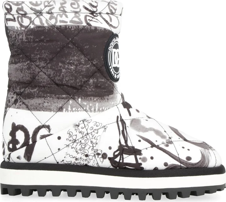 Printed Nylon Boots - Image 2