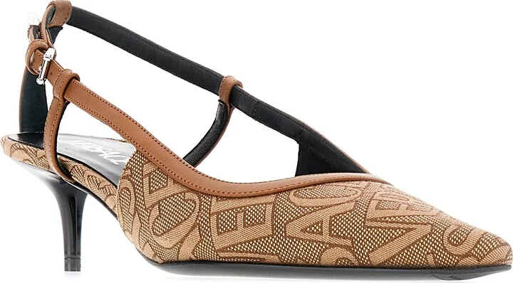 Printed Polyester Blend Pumps - Image 2