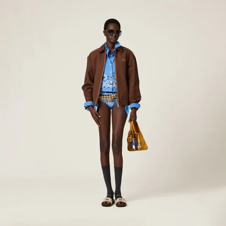 Printed poplin briefs - Image 2