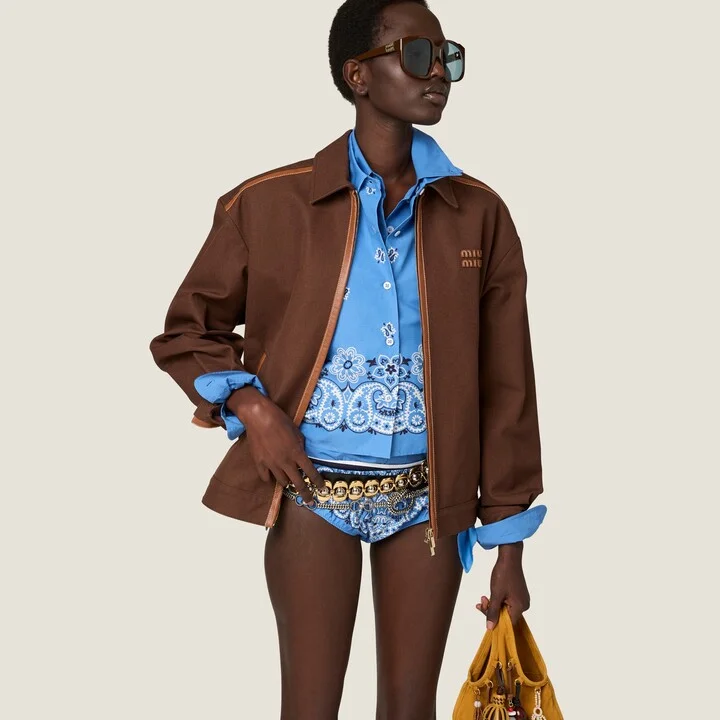 Printed poplin briefs - Image 5