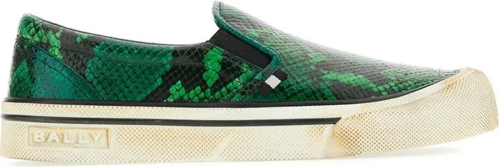 Printed Slip-On Sneakers