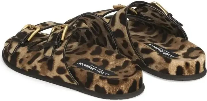 Printed Velvet Slides - Image 3