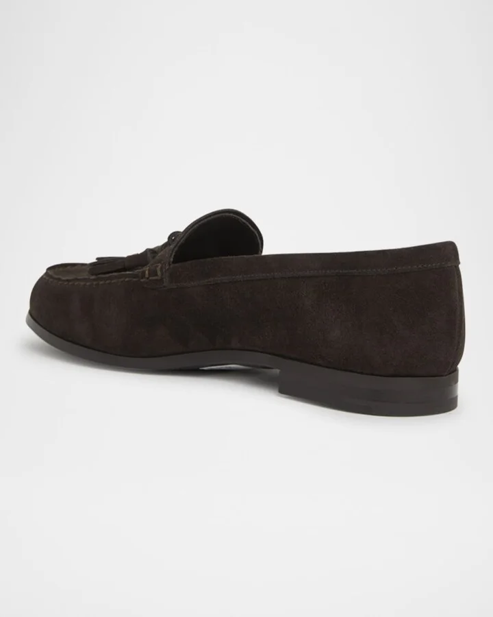 Priscilla Suede Tassel Loafers - Image 4