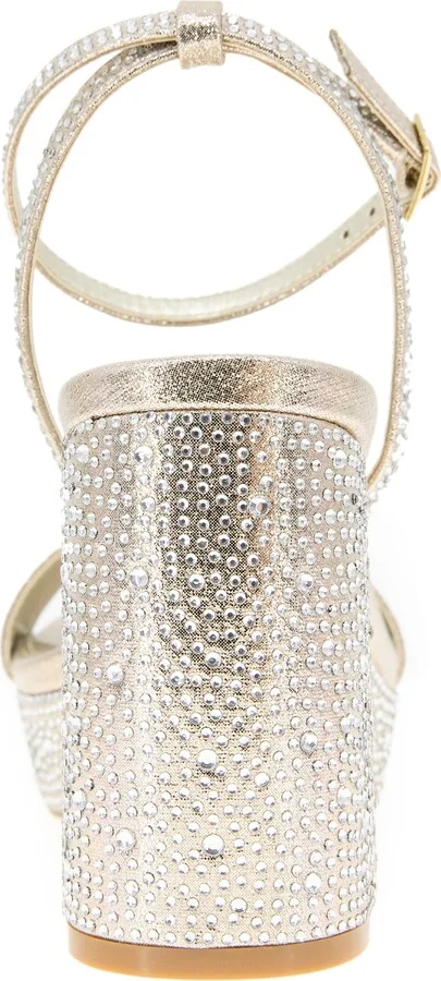 Pristal Rhinestone Platform Sandal - Image 4