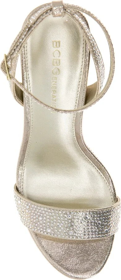 Pristal Rhinestone Platform Sandal - Image 6