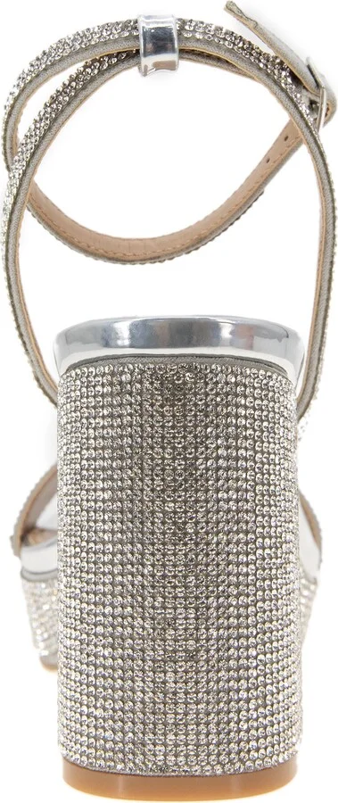 Pristal Rhinestone Platform Sandal - Image 10