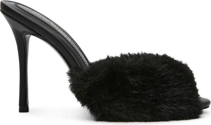 Priya Faux Fur Sandal - Image 2