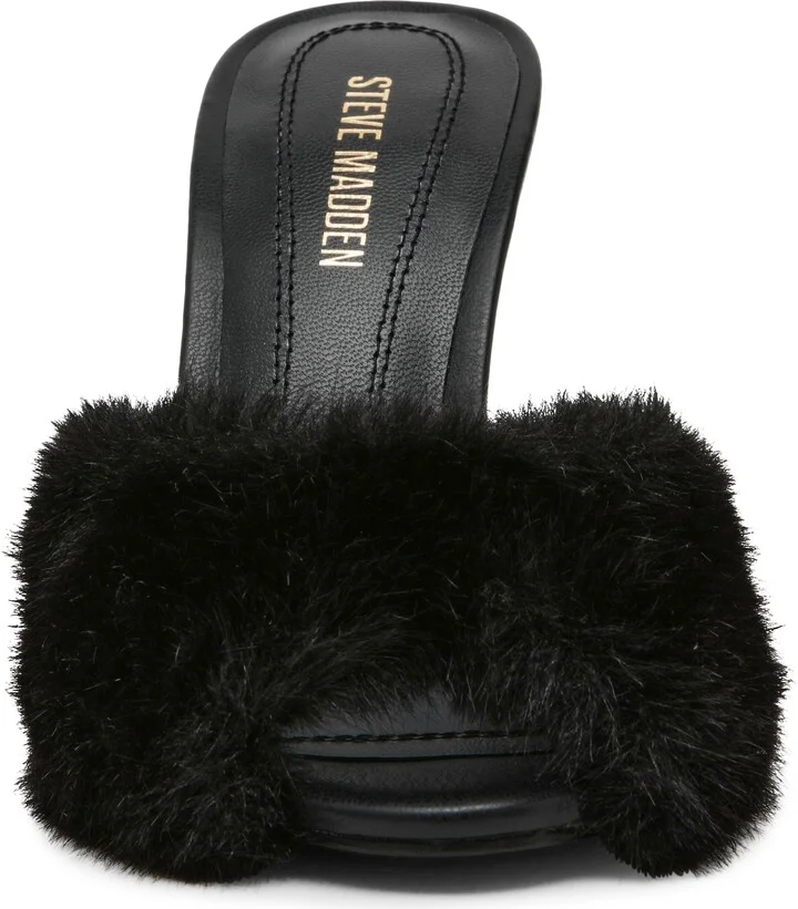 Priya Faux Fur Sandal - Image 3