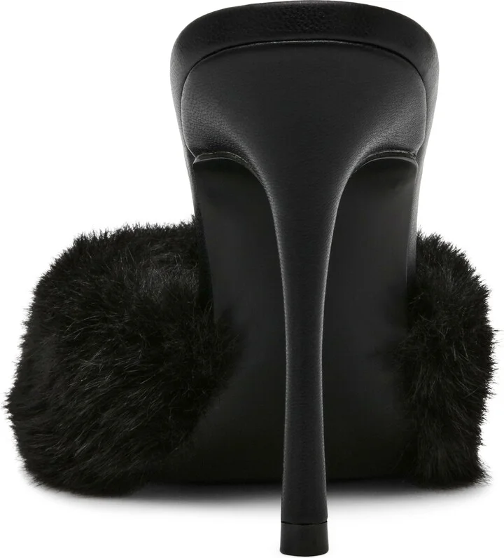 Priya Faux Fur Sandal - Image 6