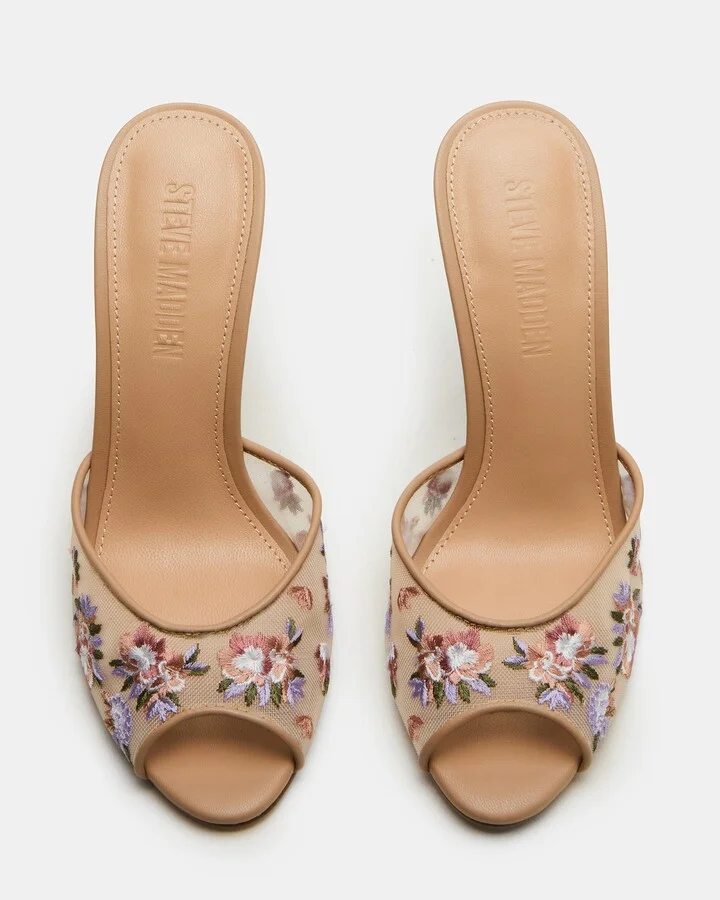 Priya Mesh Floral Multi - Image 5