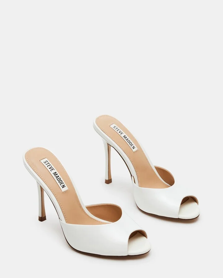 Priya White Patent - Image 3