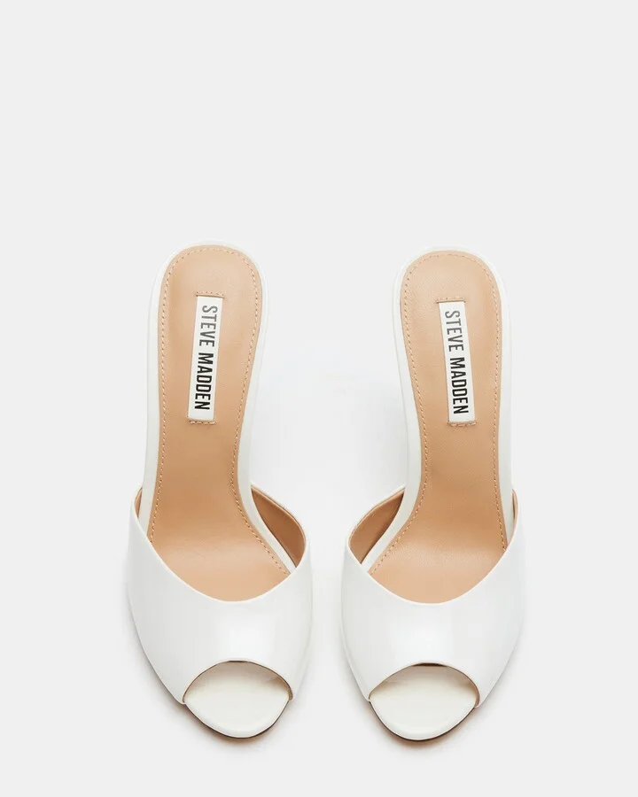 Priya White Patent - Image 5