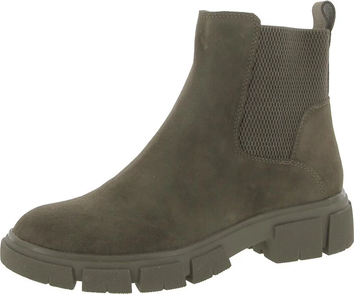 Priya Womens Suede Waterproof Chelsea Boots