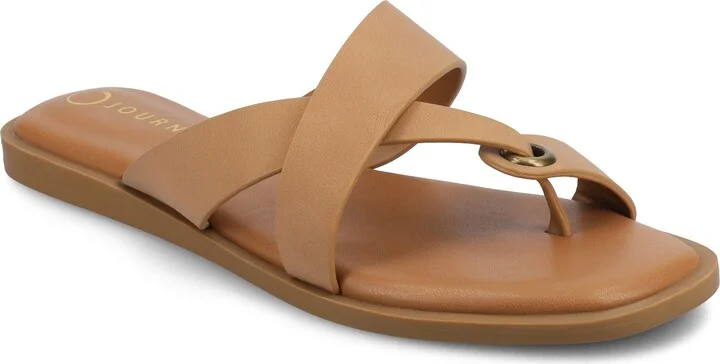 Prizzie Flat Slide Sandal