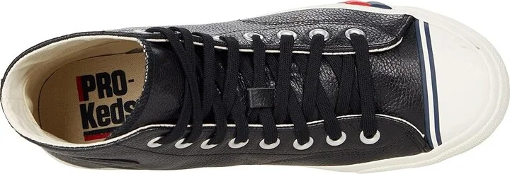 Pro-Keds Royal Hi Lace Up Shoes Black : Men's 3 - Women's 5 Medium, Leather - Image 2