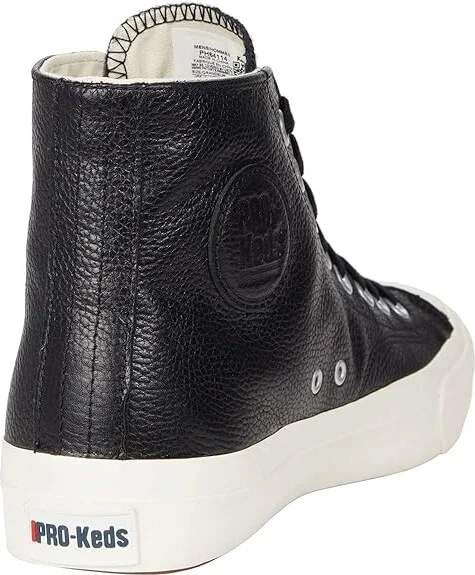 Pro-Keds Royal Hi Lace Up Shoes Black : Men's 3 - Women's 5 Medium, Leather - Image 4