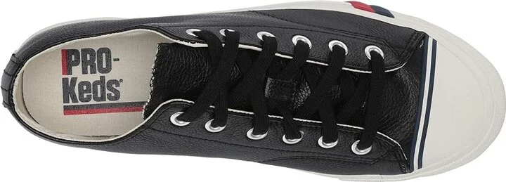 Pro-Keds Royal Lo Lace Up casual Shoes Black Leather 2 : Men's 3 - Women's 5 Medium - Image 3