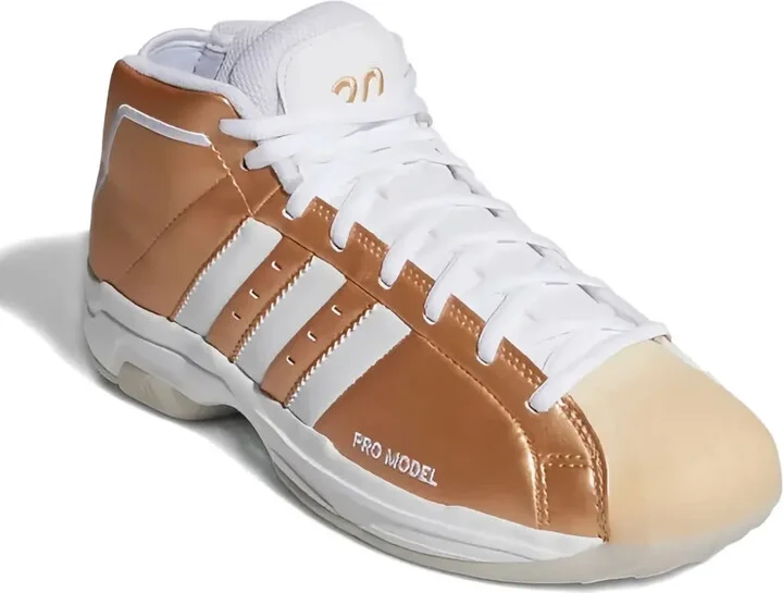 Pro Model 2G "Copper Metallic/Cloud White/Light Flash Orange" sneakers - Image 2