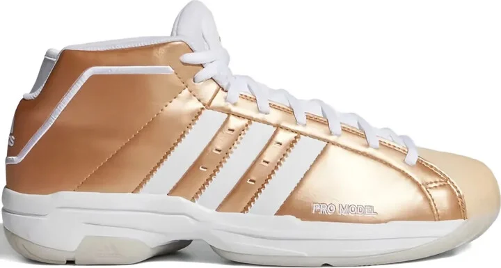 Pro Model 2G "Copper Metallic/Cloud White/Light Flash Orange" sneakers