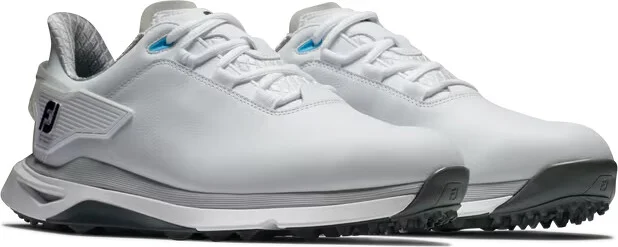 Pro SLX 56912 Sneakers Men's White Leather Waterproof Golf Shoes FJ30 (White,9.5)