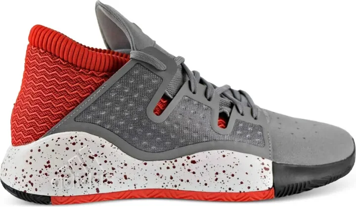 Pro Vision "Grey Collegiate Burgundy" sneakers