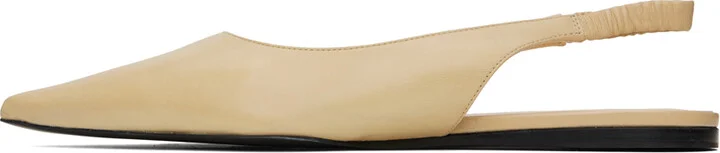 Proenza Schouler Beige Spike Slippers - Image 3