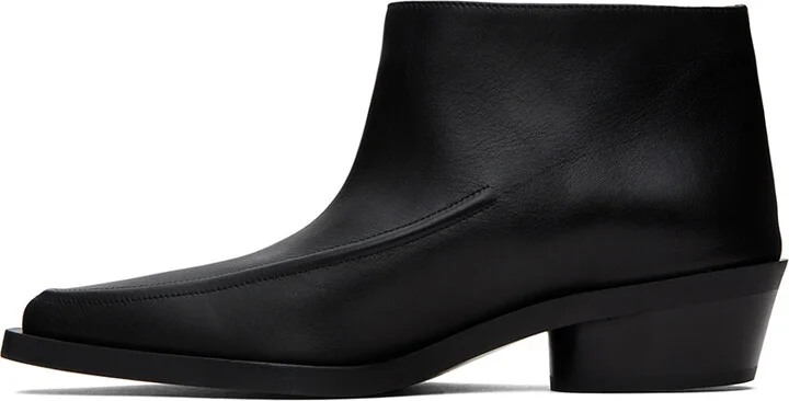 Proenza Schouler Black Bronco Boots - Image 3