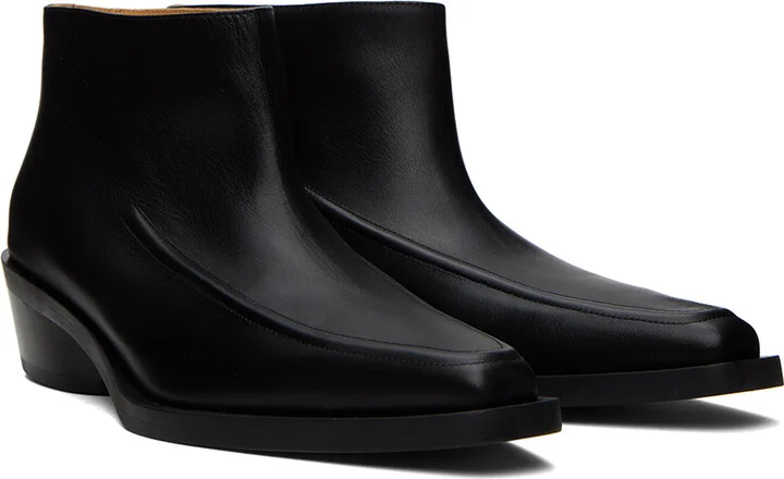 Proenza Schouler Black Bronco Boots - Image 4