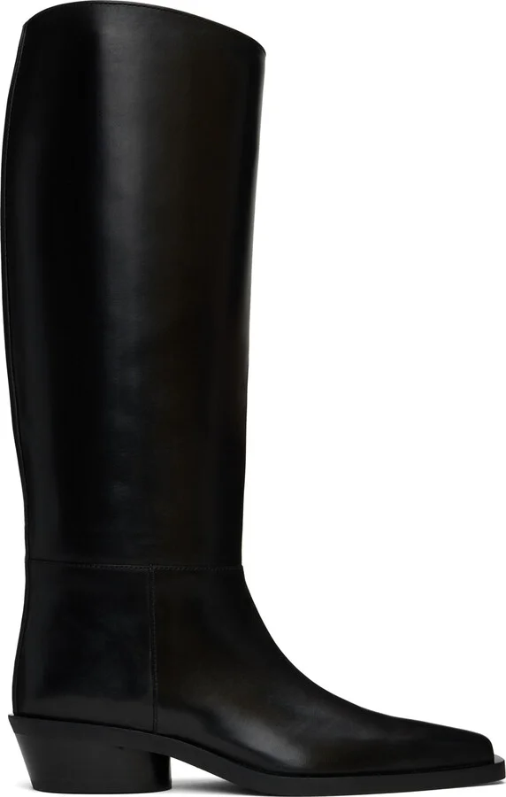 Proenza Schouler Black Bronco Boots