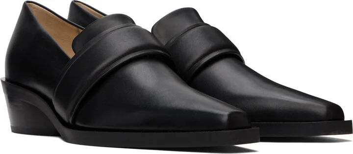 Proenza Schouler Black Bronco Loafers - Image 4