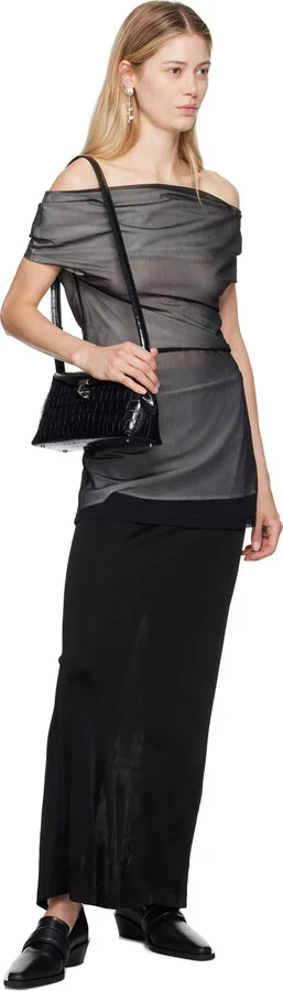 Proenza Schouler Black Bronco Loafers - Image 5