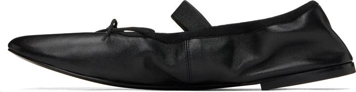 Proenza Schouler Black Glove Mary Jane Ballerina Flats - Image 3