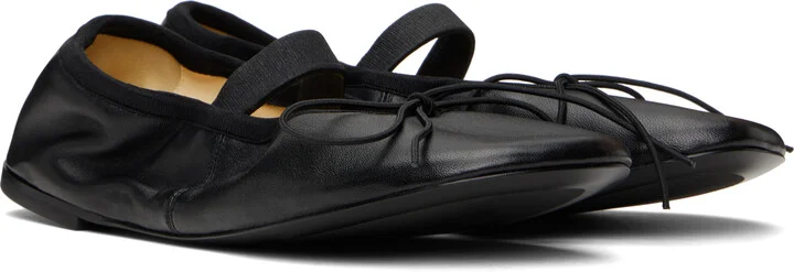 Proenza Schouler Black Glove Mary Jane Ballerina Flats - Image 4