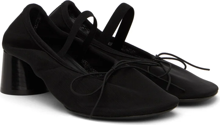 Proenza Schouler Black Glove Mary Jane Ballet Heels - Image 4