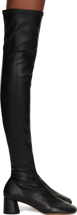 Proenza Schouler Black Glove Over-The-Knee Boots