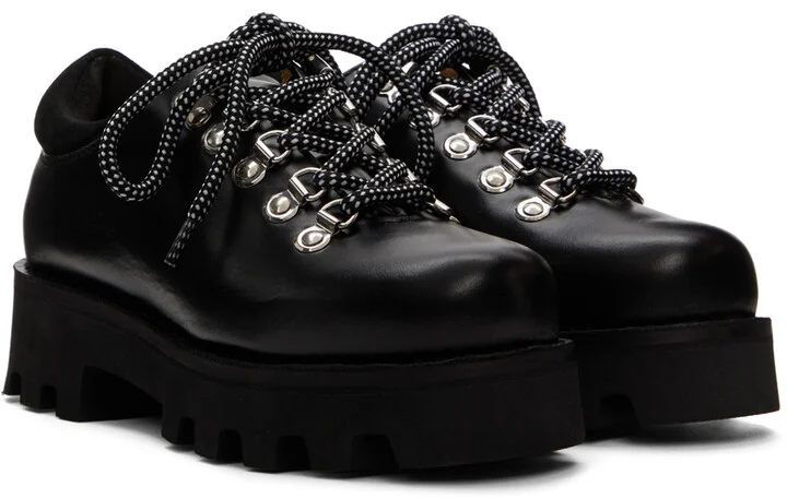 Proenza Schouler Black Hiking Boots - Image 4