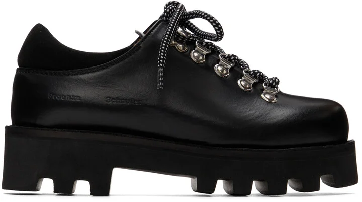 Proenza Schouler Black Hiking Boots