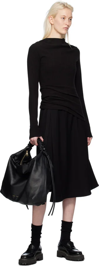 Proenza Schouler Black Lug Sole Platform Loafers - Image 5