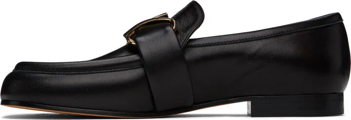 Proenza Schouler Black Monogram Loafers - Image 3