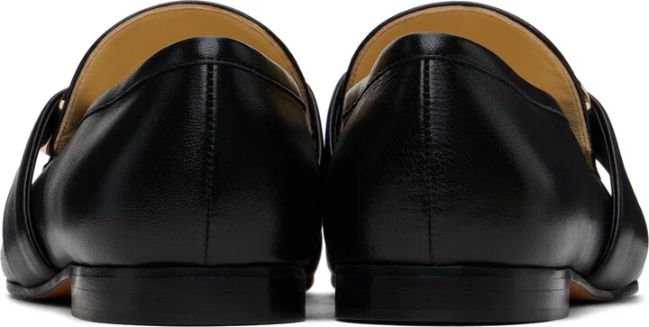 Proenza Schouler Black Monogram Loafers - Image 2