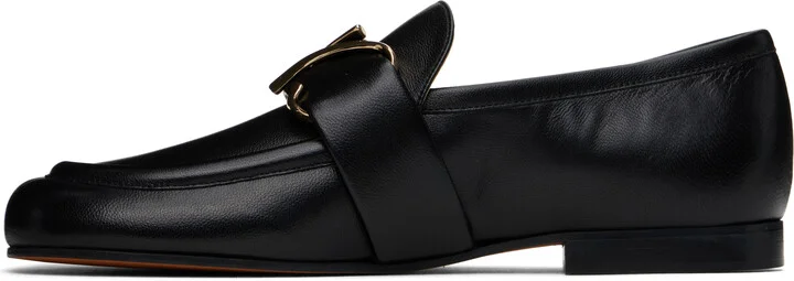 Proenza Schouler Black Monogram Loafers - Image 3