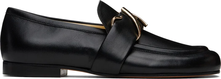 Proenza Schouler Black Monogram Loafers