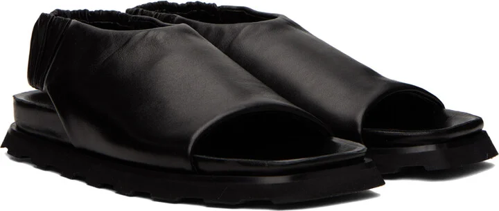 Proenza Schouler Black Slingback Fuss Sandals - Image 4
