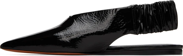 Proenza Schouler Black Spike Ballerina Flats - Image 3