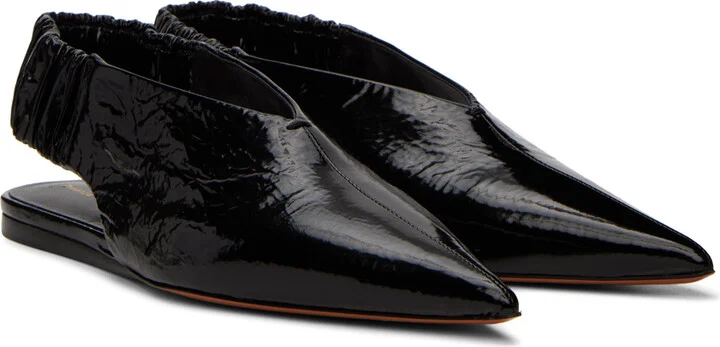 Proenza Schouler Black Spike Ballerina Flats - Image 4